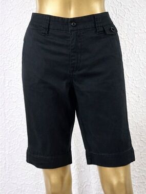 🖤 vintage Z. Cavaricci Black Bermuda Shorts – Size 4 🖤